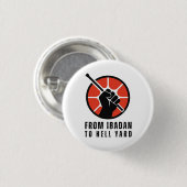 FITHY Logo Mini Ronde Button 3,2 Cm (Voorkant /achterkant)