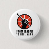 FITHY Logo Mini Ronde Button 3,2 Cm (Voorkant)