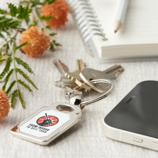 FITHY Metal Logo Key Chain Sleutelhanger (Zijkant)