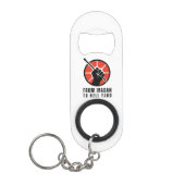 FITHY Mini Bottle Opener Key Chain Mini Flessenopener (Voorkant)