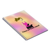 Fitness and Health Journal Notitieboek (Rechterzijde)