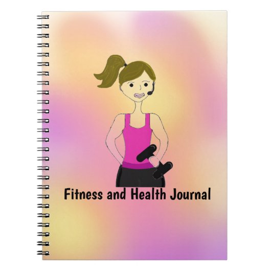 Fitness and Health Journal Notitieboek (Voorkant)