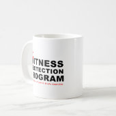 Fitness Bescherming Grappige Mok (Voorkant links)