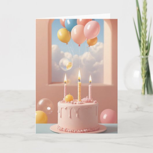 Fitness Birthday Hero Kaart (Voorkant)
