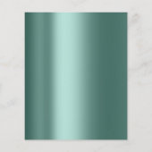 Fitness Body Building SPA Logo Gold Blue Flyer (Achterkant)