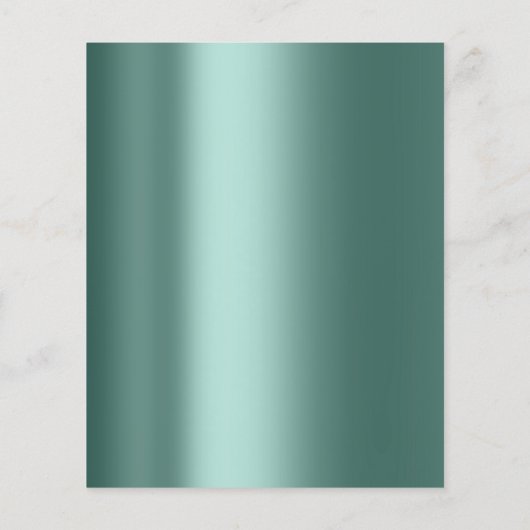 Fitness Body Building SPA Logo Gold Blue Flyer (Achterkant)