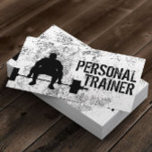 Fitness Bodybuilding Personal Trainer Professional Visitekaartje