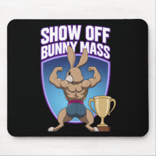 Fitness Bunny Bodybuilders Spierbouw Funny R Muismat