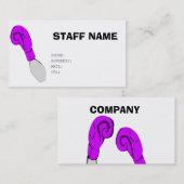 FITNESS BUSINESS CARD VISITEKAARTJE (Voorkant / Achterkant)