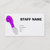 FITNESS BUSINESS CARD VISITEKAARTJE (Voorkant)