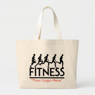 "#Fitness"-Canvas tas