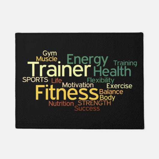 Fitness Center Deurmat (Voorkant)