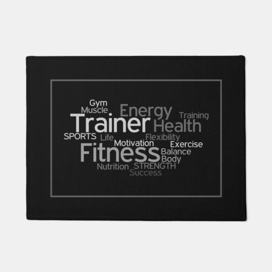 Fitness Center Deurmat (Voorkant)