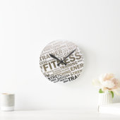 Fitness Center/Personal Trainer Wall-klok Ronde Klok (Huis)