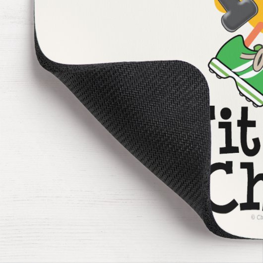 Fitness Chick Mousepad Muismat (Hoek)