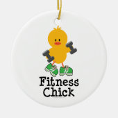 Fitness Chick Ornament (Voorkant)
