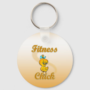 Fitness Chick Sleutelhanger