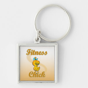 Fitness Chick Sleutelhanger
