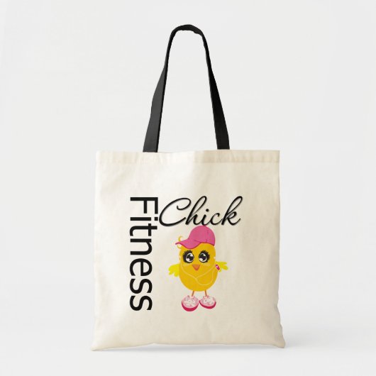 Fitness Chick Tote Bag (Voorkant)