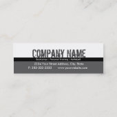 Fitness Class Visitekaartje 10 Class Pass Card Klantenkaartje (Achterkant)