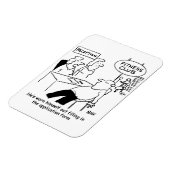 Fitness Club Member is Worn Out Magneet (Linkerzijde)