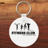 FITNESS CLUB SLEUTELHANGER (Voorkant)