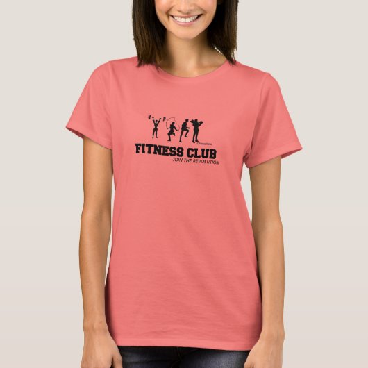 FITNESS CLUB T-SHIRT (Voorkant)