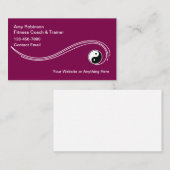 Fitness Coach en Trainer Modern Unique Visitekaartje (Voorkant / Achterkant)
