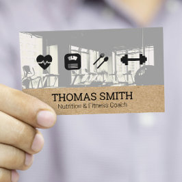 Fitness Coach | Nutritionist | Persoonlijke traine Visitekaartje