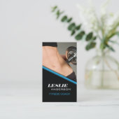 FITNESS COACH-VISITEKAARTJE VISITEKAARTJE (Staand voorkant)