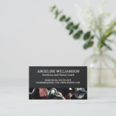 Fitness Coach | Vrouw- en bedrijfsgewicht Visitekaartje (Staand voorkant)