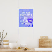 Fitness Daisy Poster 001 (Keuken)