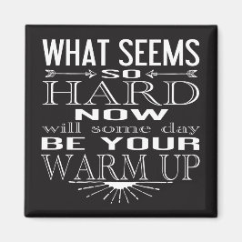 Fitness Dancer Motivatie Citaat Magneet