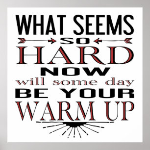 Fitness Dancer Motivatie Citaat Poster