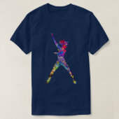 Fitness dansen 2 t-shirt (Design voorkant)