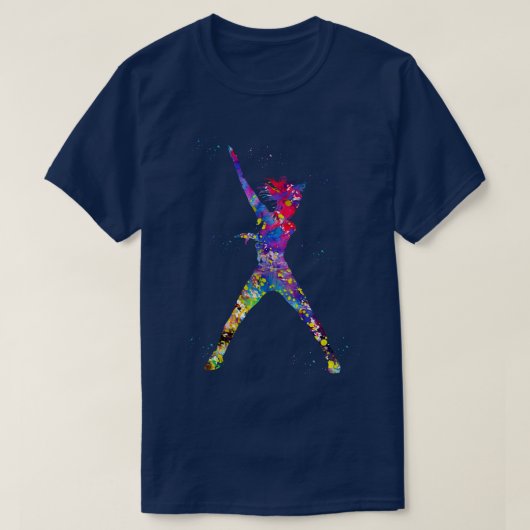 Fitness dansen 2 t-shirt (Design voorkant)