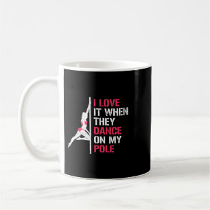 Fitness danser dansinstructeur koffiemok