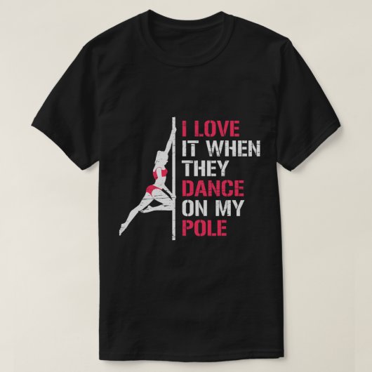 Fitness danser dansinstructeur t-shirt (Design voorkant)