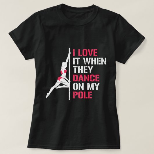 Fitness danser dansinstructeur t-shirt (Design voorkant)