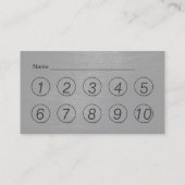 Fitness Dark Monogram Loyalty Punch (Achterkant)