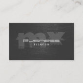 Fitness Dark Monogram Loyalty Punch (Voorkant)