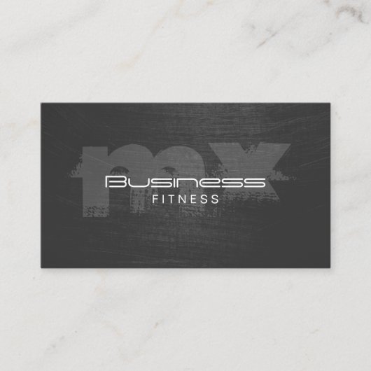 Fitness Dark Monogram Loyalty Punch (Voorkant)