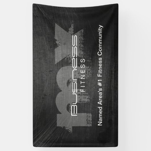 Fitness Dark Monogram Professional Spandoek (Verticaal)