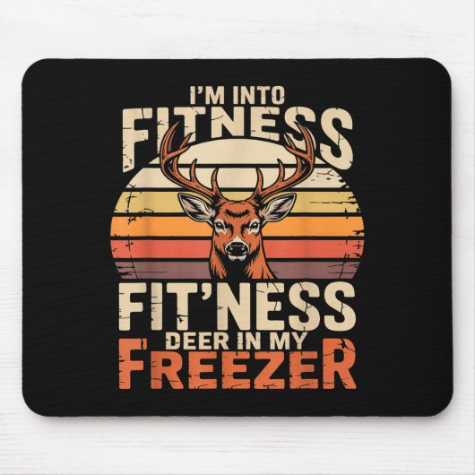 Fitness Deer In My Zer Deer Hunting  Muismat (Voorkant)