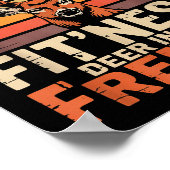 Fitness Deer In My Zer Deer Hunting  Poster (Hoek)