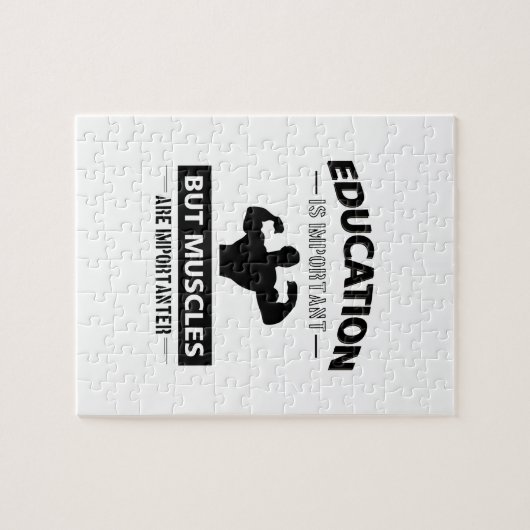 fitness design legpuzzel (Horizontaal)