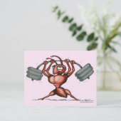 Fitness Diva Briefkaart (Staand voorkant)