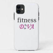 Fitness Diva iPhone 5 hoesje (Achterkant)
