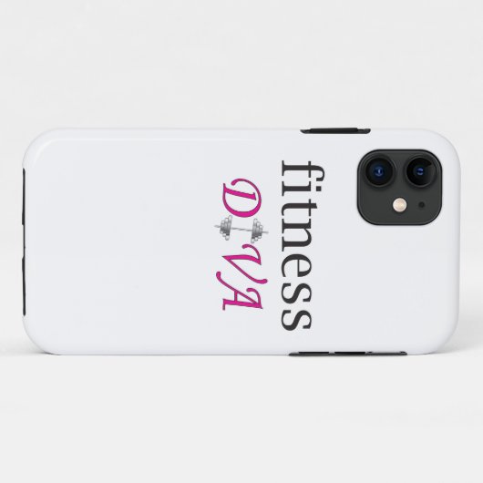 Fitness Diva iPhone 5 hoesje (Achterkant (horizontaal))