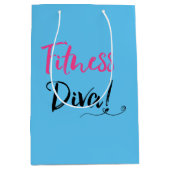 "FITNESS DIVA" MEDIUM CADEAUZAKJE (Voorkant)